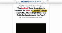 Desktop Screenshot of forexpriceactionsystem.com